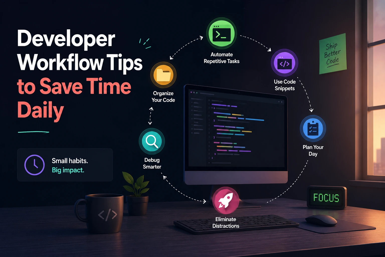 Developer Workflow Tips to Save Time Daily